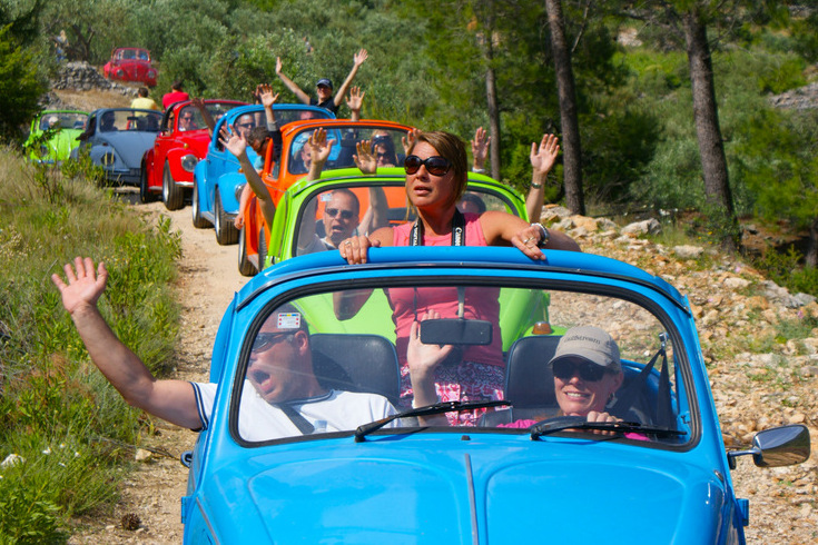 VW Beetle tour Hvar