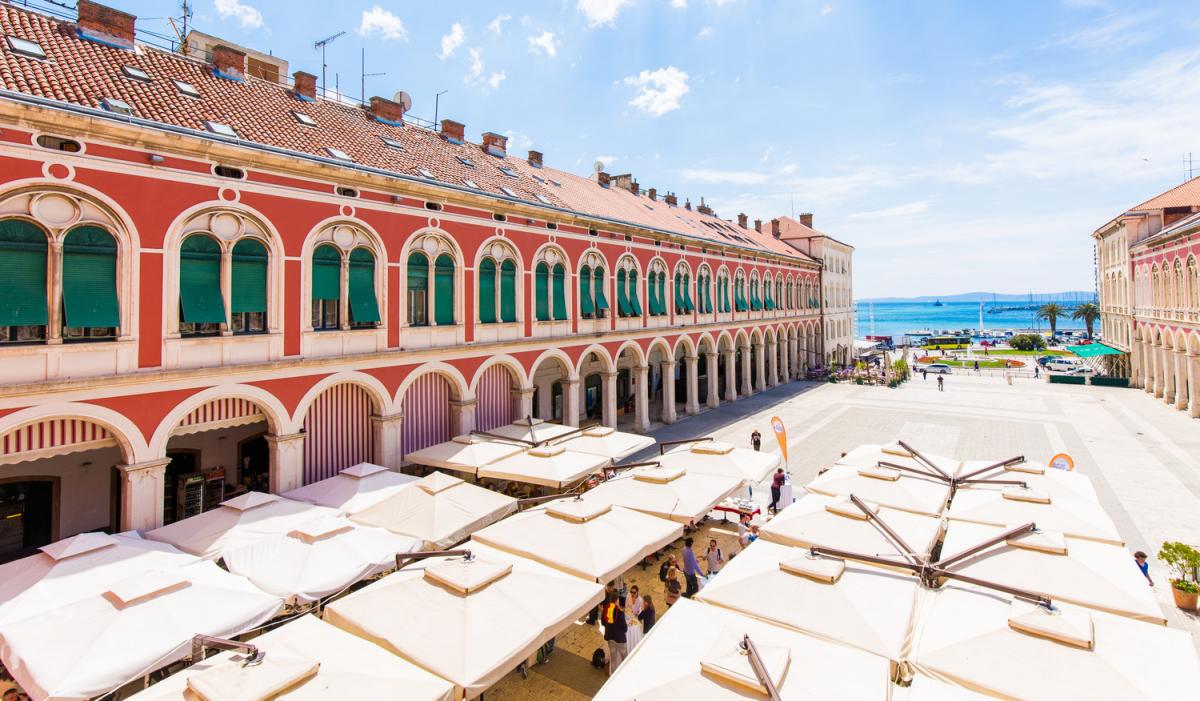 Prokurative square in Split