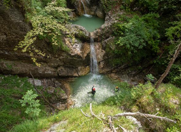 Adrenaline rush in the Alps