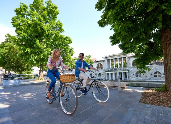Colours of Ljubljana by bike