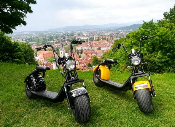 Ljubljana charms by e-scooter