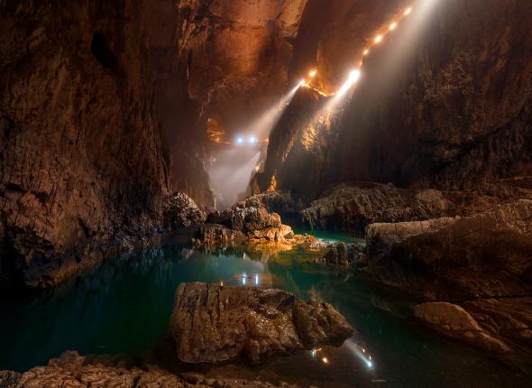 Miraculous cave & prosciutto